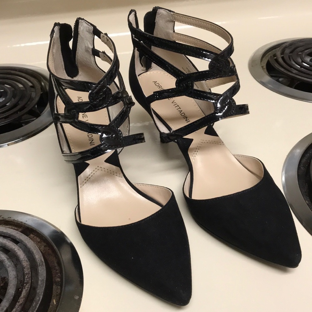 Adrienne Vittadini Black Heels
